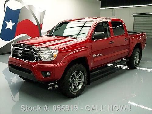 2013 toyota tacoma texas ed dbl cab 4x4 leather only 5k texas direct auto