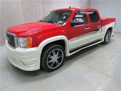 2011 gmc sierra slt southern comfort conversion leather sunroof red heated seats
