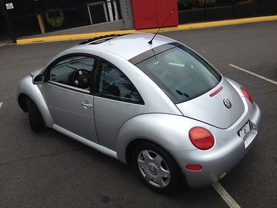 Silver new beetle glx, automatic turbo with leather, sunroof, monsoon cd stereo