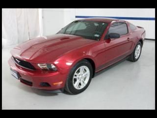12 mustang coupe, 3.7l v6, auto, cloth, clean 1 owner, we finance!