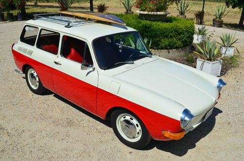 1971 vw type iii squareback - orig. california car - new paint, interior &amp; more