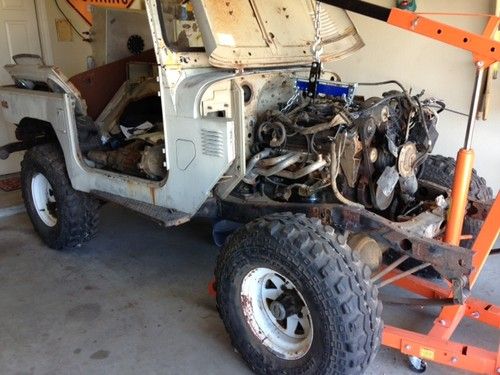 1973 toyota fj40 project 4x4 rock buggy chevy 350 700r4