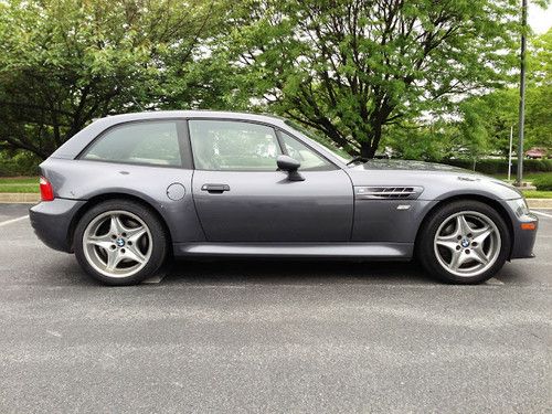 2000 bmw z3 m coupe coupe 2-door 3.2l rare 1 of 1 steel grey s52