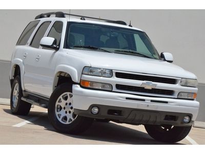 2004 chevy tahoe z71 4x4 lthr s/roof 3rd row tv/dvd htd seats clean $499 ship