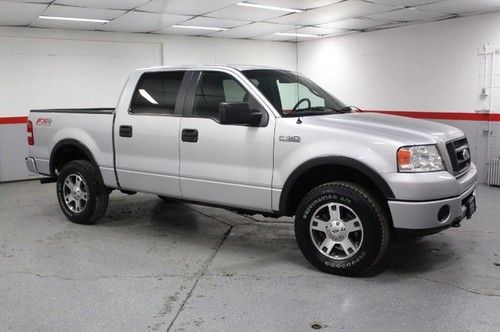 08 f150 xlt fx4 offroad 4x4 4wd crew cab 5.4l v8 auto one owner clean carfax