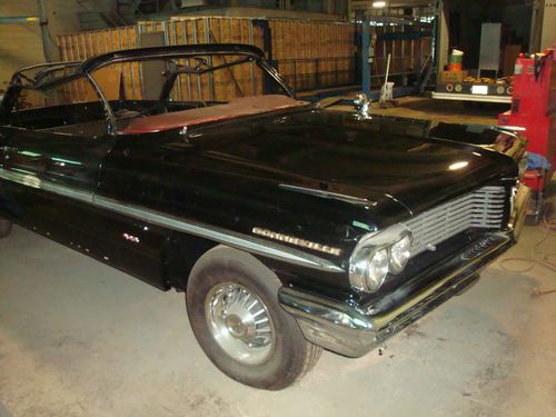 1962 pontiac bonneville convertible restoration 85% complete
