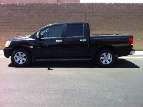 Loaded 2004 nissan titan le with existing factory warranty - low miles!