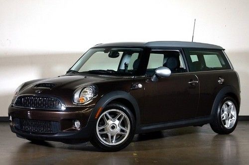 08 clubman s, leather, sport,homelink,1 owner, low miles, just inspected by mini