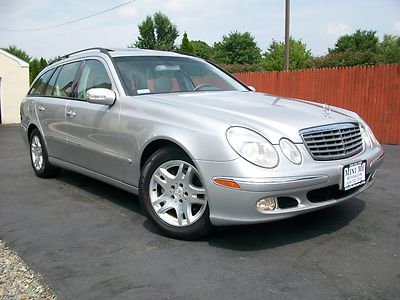 Very clean 2004 e320 wagon no accidents warranty third seat no reserve !!!!!!!!!