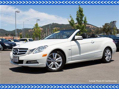 2012 e350 cabriolet: certified pre-owned at authorized mercedes store, 11,500 mi