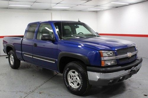 5.3l vortec v8 auto 4x4 4wd ext cab leather onstar bose low miles clean carfax