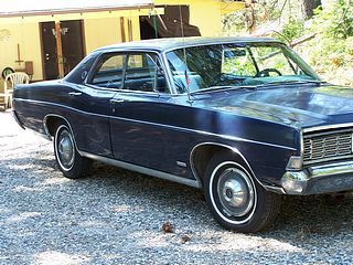 1968 ford galaxie 500  4-door hardtop