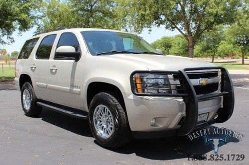 Chevy tahoe lt 4x4 vortec suv 3rd row leather bose dealer serviced clean carfax