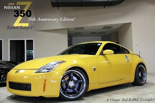 2005 nissan 350z turbocharged 35th anniversary brembos upgrade$ leather 24k mls!