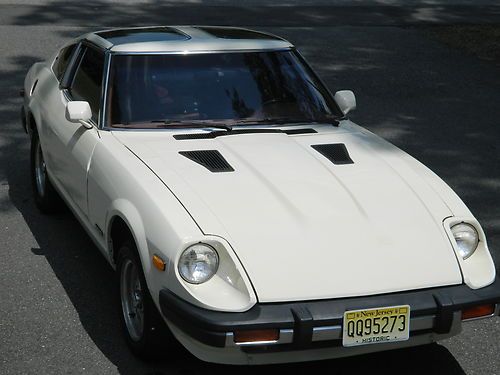 1981 datsun 280zx 6-cyl 5-spd*no reserve*great condition t-tops  280-zx 260 240
