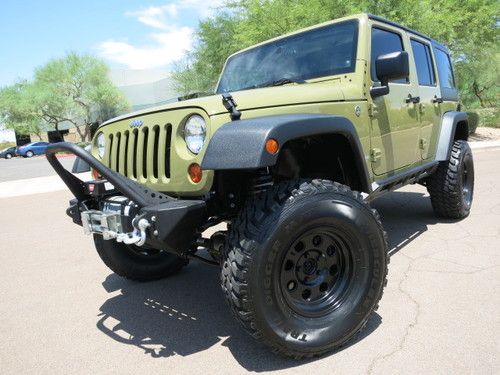 Rubicon express 4.5" lift 35inch tires gears bumper winch hardtop like 2011 2012