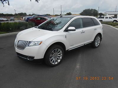 2013 lincoln mkx all wheel drive, navigation sunroof