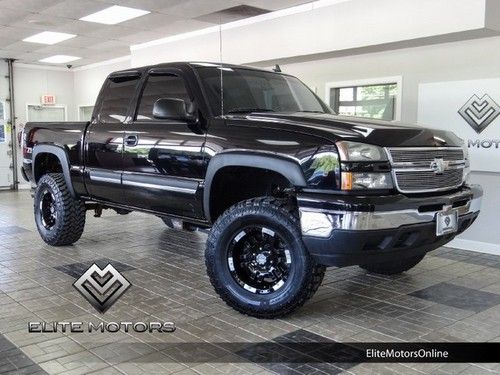 2006 chevy silverado 1500 lt 4wd lift kit big wheels chrome mesh grille