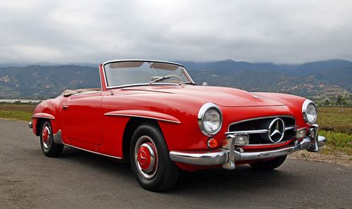 1961 mercedes 190sl - gorgeous, low mileage, two-top example, solid and correct