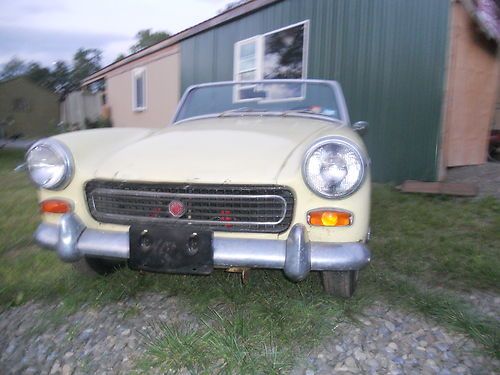 1968 mg midget convertible estate vehicle