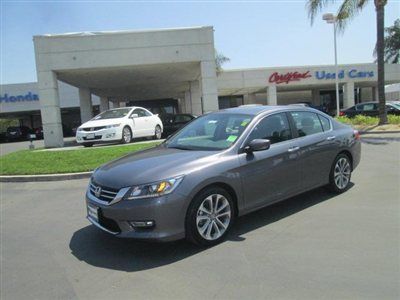 2013 honda accord sport, certified warranty, available financing, clean carfax