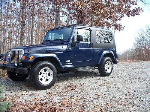 2006 jeep wrangler unlimited sport utility 2-door 4.0l