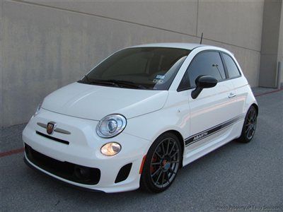 2013 fiat 500 coupe abart -white