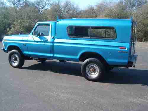 Purchase used 1976 FORD F250 HIGHBOY 4X4 FACTORY A/C 36K ... Purchase used 1976 FORD F250 HIGHBOY 4X4 FACTORY A/C 36K ...