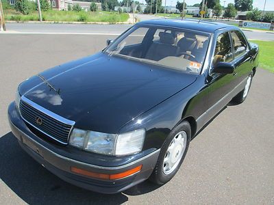 1994 lexus ls 400 low miles! leather heated seats sunroof power seats no reserve