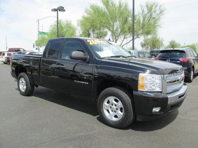 2009 4x4 4wd black v8 automatic miles:23k extended cab pickup truck certfied