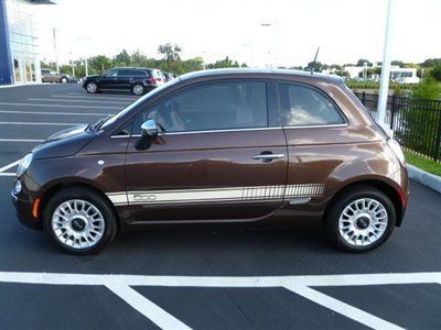 2013 fiat 500 lounge*auto*leather*160 miles*call don@863-860-2878