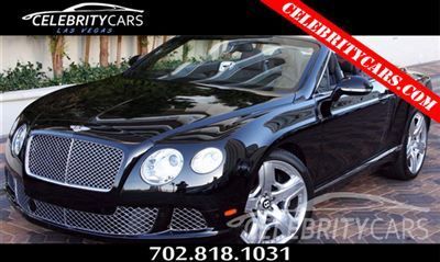 2012 bentley continental gtc w12 mulliner package one owner 21