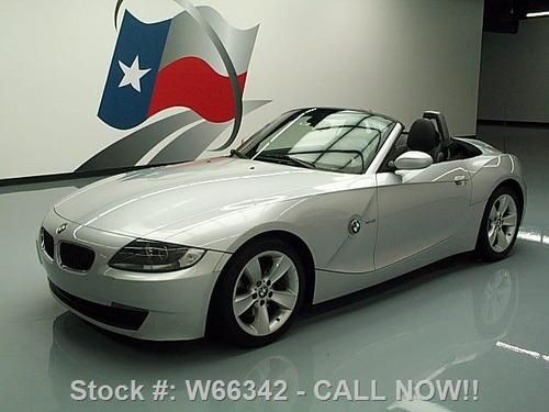 2006 bmw z4 3.0i sport roadster auto paddle shifter 39k texas direct auto