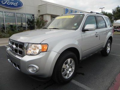 2012 ford escape limited ethanol - ffv suv 3.0l leather heated seats