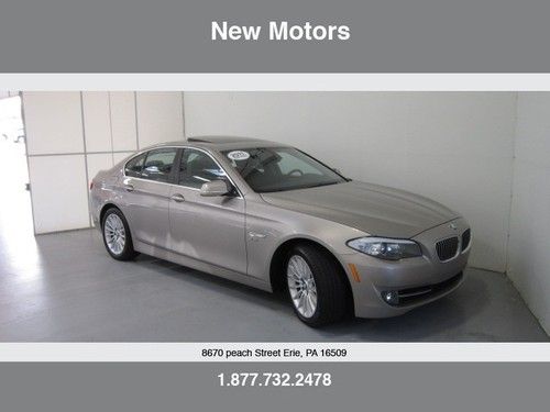 2011 bmw 535i xdrive sedan 3.0l in cashmere silver with 30k miles