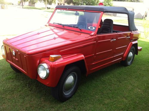 1974 volkswagen thing base 1.6l