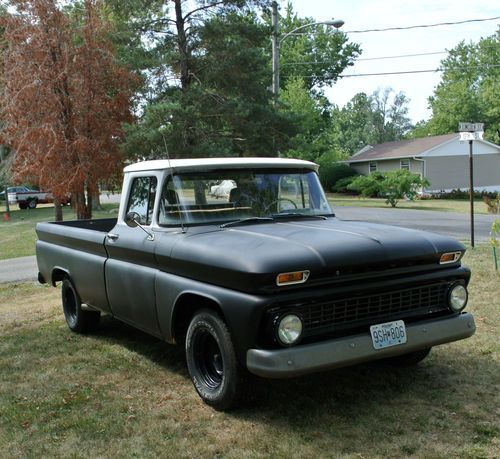 1963 chevrolet pick-up 1/2 ton long bed daily driver project small back window