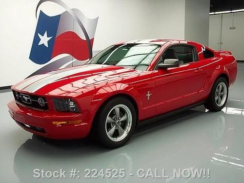 2006 ford mustang stampede 5-speed pony pkg leather 50k texas direct auto