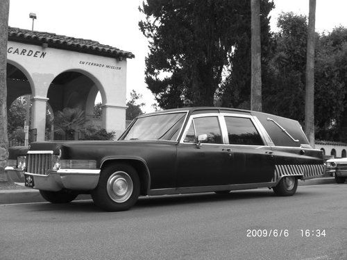 1970 cadillac superior royale combination coach (hearse)