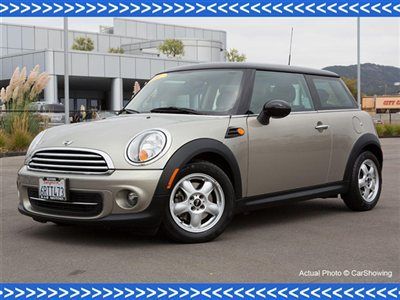 2011 mini cooper hardtop: 14k miles, exceptional, offered by mercedes dealership