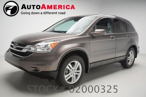 32k low miles 2010 honda crv one 1 owner leather alloy wheels certified