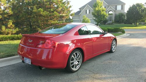 G35 coupe sport pkg adult driven $10k + in performance add-ons low miles