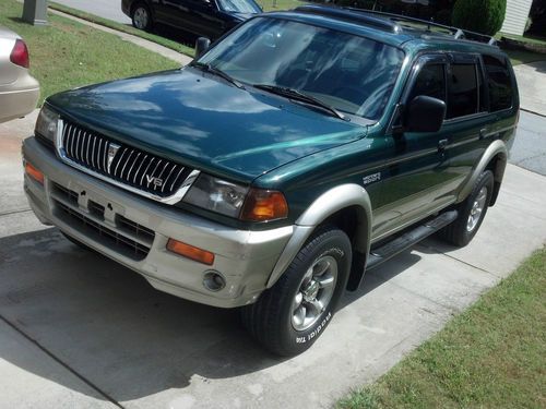 Low miles, 1999  mitsubuisi montero sport, drives great, drive anywhere