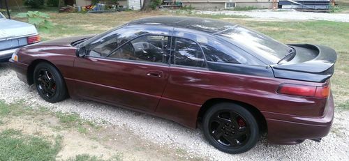 Dark red 1992 subaru svx lsl, all wheel drive, leather interior, power locks, wi