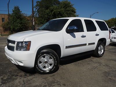 White 4x4 ls chrome tow pkg 92k hwy miles rear air boards alloy ex fed suv nice