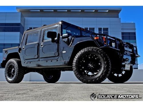 2006 hummer h1 alpha open top, duramax, led&#039;s, 20&#034; wheels, one owner