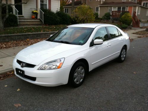 2004 honda accord lx sedan 4-door 2.4l - white beauty!