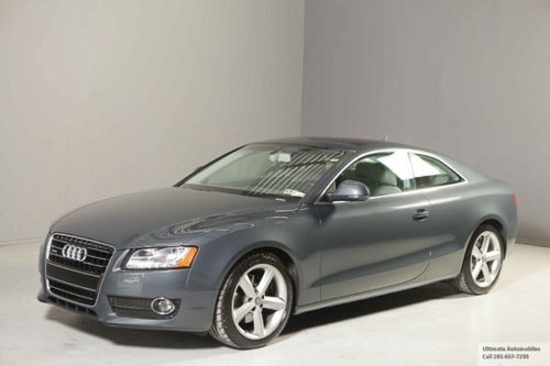 2008 audi a5 3.2 v6 quattro awd panoroof leather heated seats auto 65k miles !
