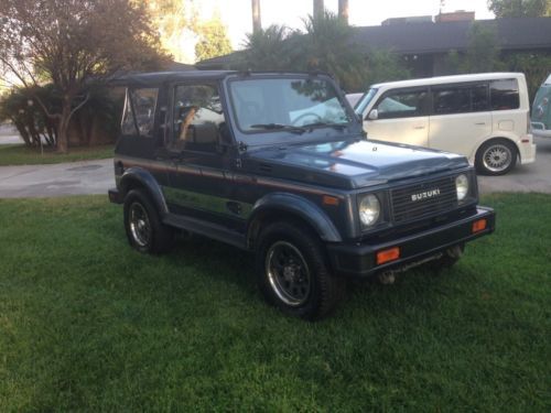 1987 suzuki samurai jx 4x4 no rust!california car all original safari windshield