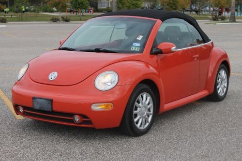 Envy-automotive.com 2004 vw new beetle convertible *****no reserve auction*****